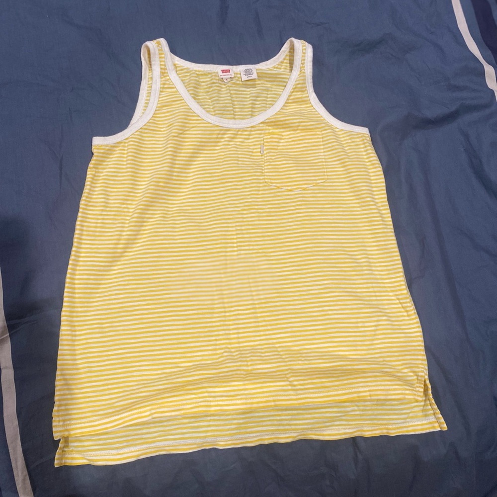Levis striped tank top